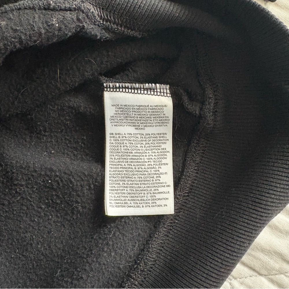 The North Face Black Zip-Up Hoodie - Picture 5 of 6